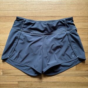 Free Fly‎ Bamboo-Lined Active Breeze Shorts 4” Women's Size S Storm Cloud Active